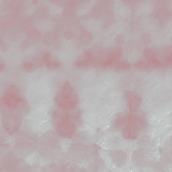 Rose Tie Dye Print Aquarelverf Vuile Kunst Banner Koraal Aquarel — Stockfoto
