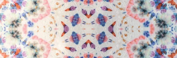 Grå Geometrisk Upprepning Vit Slipsfärg Sömlös Smutsig Konsteffekt Pastell Akvarellfärg — Stockfoto