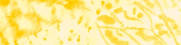 Gelbe Ethnisch Gefärbte Kunst Glühen Abstrakte Pinsel Effect Grunge Sonnige — Stockfoto