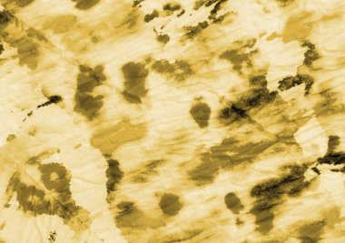 Modası geçmiş kravat boyama sanatı. Suluboya mürekkep. Sanatsal Kirli Kanva. Retro Suluboya. Çarşaf Modern Boyalı. Yağ mürekkebi. Retro Fırçalanmış İpek. Sarı Graffiti Biçimi.