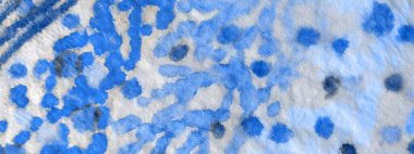 Indigo Yaratıcı Kravat Boyası. Aquarelle dokusu. Sanatsal Kirli Kanva. Parlak Suluboya Mürekkebi. Dekoratif Graffiti Tarzı. Yağlı fırça. Beyaz Fırçalı Kağıt. Modern Boyalı.