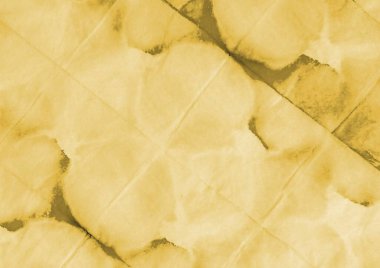 Soyut Sanatsal Kravat Boyası. Suluboya boya. Kirli Sanatlar Pankartı. Eski Aquarelle Boya Fırçası. Sarı Modern Boyalı. Yağ mürekkebi. Sarı Fırçalı Kağıt. Sayfa Grafik Boyalı.