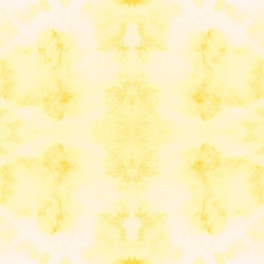 Sarı Kusursuz Yapı. Etnik Boyalı Sanat. Parlak Kova dokusu. Bulanık suluboya baskısı. Sıcak fırçalanmış malzeme. Duvar yazısı sanatı. Altın fırçalı ipek. Hafif Kirli Sanat Efekti.