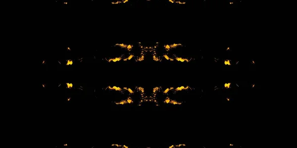Κίτρινο Μελάνι Λαδιού Μάγια Ιμάντας Μοτίβο Χρυσή Αφηρημένη Υφή Γυαλιστερό — Φωτογραφία Αρχείου
