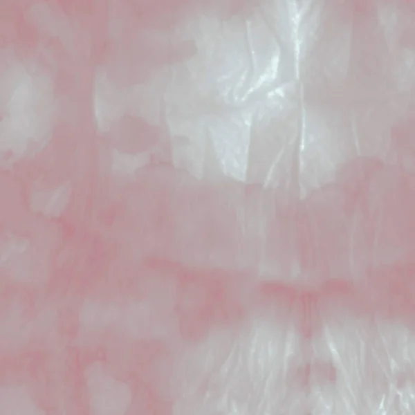 Koraaldasje Dye Batik Aquareldruk Dirty Art Stijl Koraal Aquarelle Paint — Stockfoto