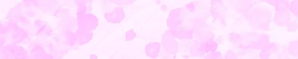 Biały Krawat Barwnika Grunge Pędzel Akwarelkowy Pink Dirty Art Banner — Zdjęcie stockowe