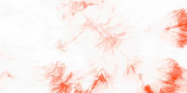 玫瑰领带Dye Batik 水彩画刷 肮脏的艺术染色 白色的水彩画 分叉涂鸦风格 刷过的丝绸红色刷子材料 分叉粗制艺术印刷品 — 图库照片
