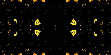 Sarı Fırçalı İpek. Beyaz kravat boyalı batik. Soyut Yazdırma. Cehennem Modern Boyalı. Siyah Kova dokusu. Koyu Yağlı Mürekkep. Uzay Kirli Sanatlar Sanatçısı. Altın yinelenen desen.