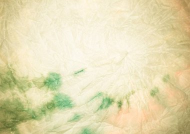 Yeşil kravat boyası Grunge. Aquarelle dokusu. Kirli Sanat Ressamlığı. Gül suluboya mürekkebi. Eski Graffiti tarzı. Fırçalanmış kağıt. Parşömen yağı fırçası. Sarı Graffiti Biçimi.