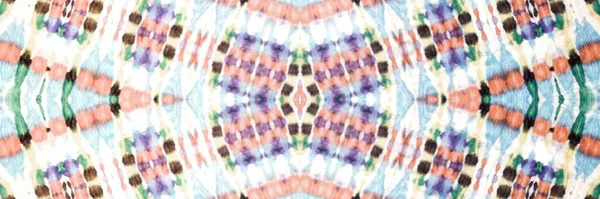 Pastel Geometrisk Sömlös Lätt Kreativ Bindfärgning Konstnärlig Canva Vit Aquarelle — Stockfoto