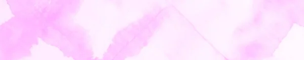 Fehér Nyakkendő Festészet Szirom Akvarell Festék Rózsaszín Piszkos Művészet Homályos — Stock Fotó