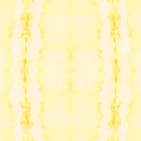 保暖无缝线图案 无缝线领带 水的酸文摘 明亮的抽象水彩画 黄色油刷 多汁的现代画笔 柠檬刷油漆 黄金效应卷曲 — 图库照片