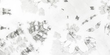 Gri Sanatsal Kravat Boyası. Beyaz lekeli buz şekli. Görüntü Huysuzluğu Etkisi. Hafif Boyalı Grunge. Kış Mürekkebi Fırçası. Buz Sanatı Kanvası. Kara Çamur Malzemeleri. Gri Soyut Desen.