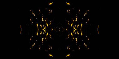 Sarı Fırçalı Doku. Alev kravat boyama sanatı. Altın suluboya baskı. Maya Grafik Boyalı. Karanlık Soyut Kova. Siyah fırça boyası. Uzay Kirli Sanat Kanvası. Gece Ogee Motifi.