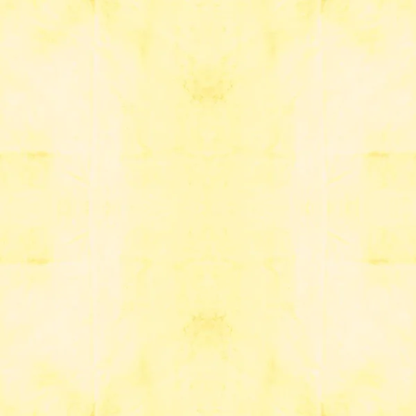 White Seamless Zick Zack Krawattenfärbedruck Guter Aquarelldruck Goldene Aquarellfarbe Gelbes — Stockfoto