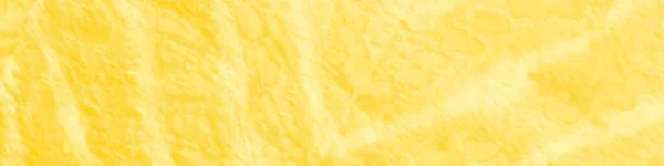 Umění Žluté Kravaty Akvarelový Štětec Dirty Art Dyed Letní Akvarelová — Stock fotografie
