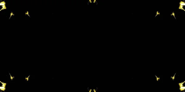 ブロンズブラシペイント デザイン 高級感のある質感 荒っぽいアートプリント スペースアクエラーレペイント ダークオイルインク ブラック エフェクト グラウンジ 夜の装飾タイル — ストック写真