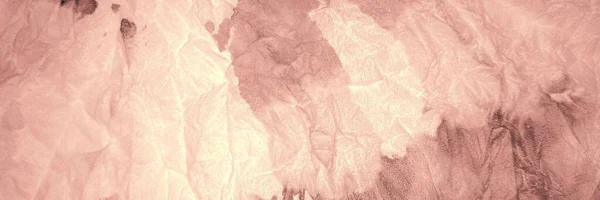 Ročník Tie Barvy Print Aquarelle Paintbrush Pink Dirty Art Style — Stock fotografie