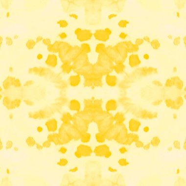 Sıcak bir döşeme. Kravat boyası baskısı. Sulu Soyut Yazdırma. Bulanık Kova Fırçası. Sarı Kağıt Boyası. Neon Modern Tarzı. Tarz fırçası boyası. Parlak Dağınık Suluboya.