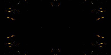 Sarı Kağıt Boyası. Metal kravat boyası, dikişsiz. Metalik Soyut Kova. Maya Modern Boyası. Boşluk Soyut Yazdırma. Altın fırçalı kağıt. Kara Kirli Arkaplan. Gece Geometrik Döşemesi.