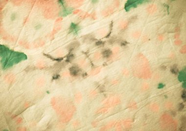 Pembe kravat boyası. Kova boyası. Kirli Sanatlar Pankartı. Yeşil suluboya boya. Kağıt Modern Boyalı. Yağ mürekkebi. Pürüzlü Fırça Malzemeleri. Sarı Graffiti Grunge.