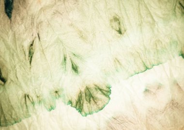 Bej rengi kravat boyası Grunge. Aquarelle dokusu. Kirli Sanat Ressamlığı. Gül Kova dokusu. Eski Graffiti tarzı. Yağlı fırça. Retro Yağ Fırçası. Yeşil Graffiti Biçimi.