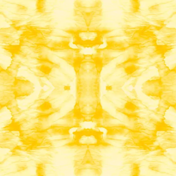 Warm Seamless Pattern Dyed Fabric Ink Sunny Watercolor Print Sunlight — 图库照片