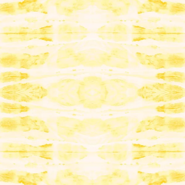 Azulejos Decorativos Amarillos Tie Dye Banner Estilo Textura Abstracta Pinceles —  Fotos de Stock