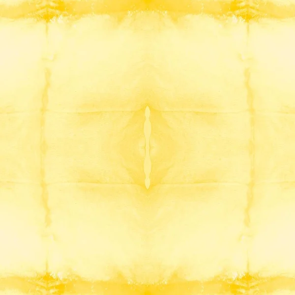 Padrão Sem Costura Amarela Amarre Dye Batik Tinta Aquarela Limão — Fotografia de Stock