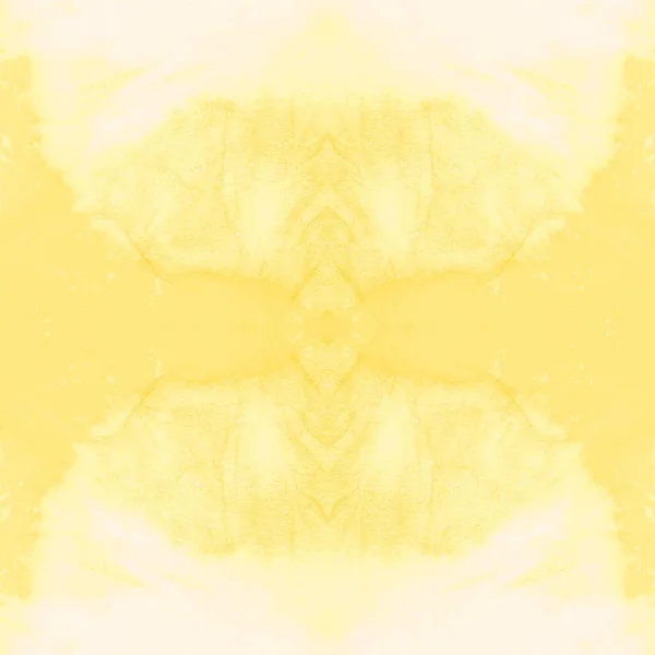 Warmes Wiederholungsmuster Krawatte Dye Stripes Glänzende Aquarellfarbe Heller Aquarelldruck Gelbes — Stockfoto