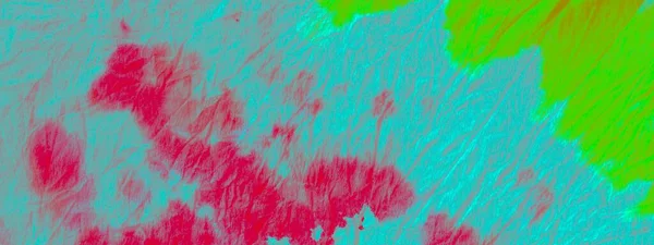 Blauwe Artistieke Tie Dye Aquarelverf Vuile Kunst Geverfd Zonnige Aquarelinkt — Stockfoto