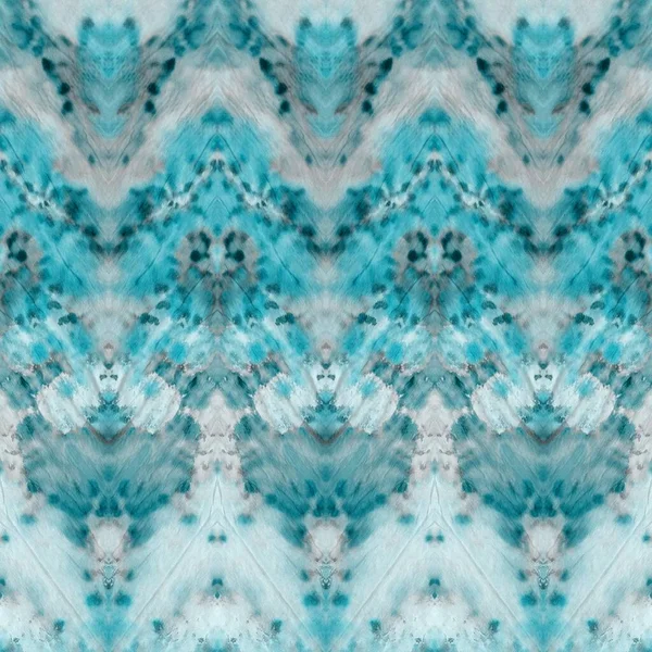 Blue Snow Dyed Art Pattern Canva Artis Langit Snow Winter — Stok Foto