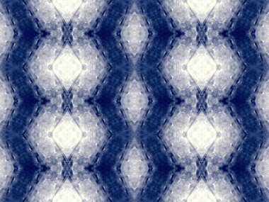 Denim Gradient kravat boyası. Shibori Gradient Tile. Mavi Kirli Sanat Tarzı. Indigo Boya Fırçası Sanatı. Çivit Yağı Fırçası. Denim Donanma Fırça Boyası. Denim Geometrik Tekrarlama. İndigo Suluboya Yazdırma