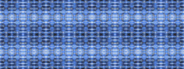 Azure Tie Dye Stripes Grijs Geborsteld Textiel Gray Seamless Zig — Stockfoto