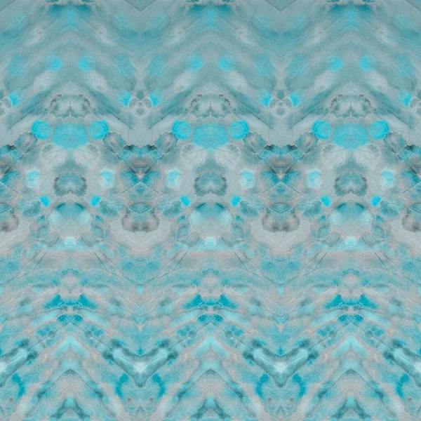 Blue Xmas Tie Dye Art Inglês Icy Xmas Aquarela Snow — Fotografia de Stock