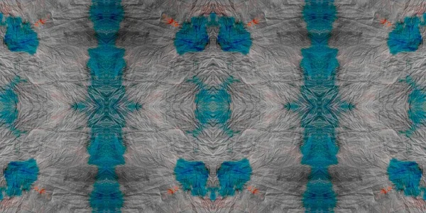Beyaz Kravat Boyası Tasarımı Leylak Geometrik Kusursuz Mavi Kirli Suluboya — Stok fotoğraf