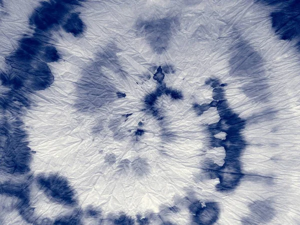 Indigo Tie Dye Stripes Sky Grunge Background Water Abstract Texture — Zdjęcie stockowe