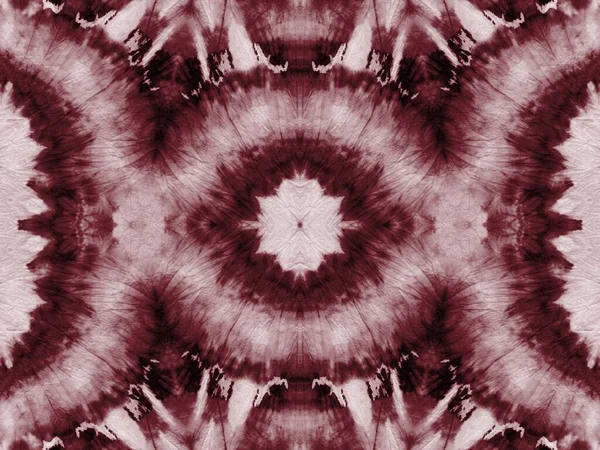 Dark Geometric Herhaal Maroon Aquarelle Schilderkwast Wijn Grungy Effect Bloedband — Stockfoto