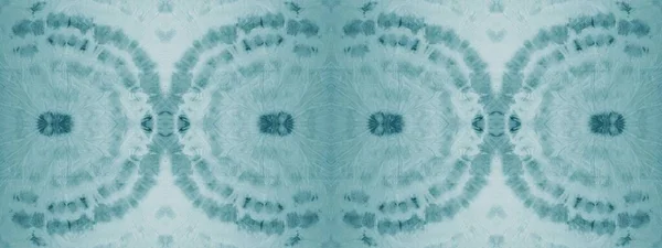 Azureエスニック 青茶色の絹 明るい民族のシームレスな サイアン ジオメトリックシェブロン 白い芸術のCanva Azure Paintbrush Art ダークブラシペイント — ストック写真