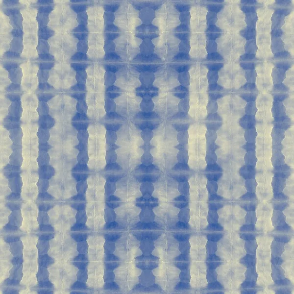 Blur Teñido Arte Batik Cielo Chevron Ornamento Indigo Dirty Art — Foto de Stock