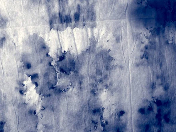 Indigo Yaratıcı Kravat Boyası Görüntü Huysuzluğu Etkisi Bulut Soyut Doku — Stok fotoğraf