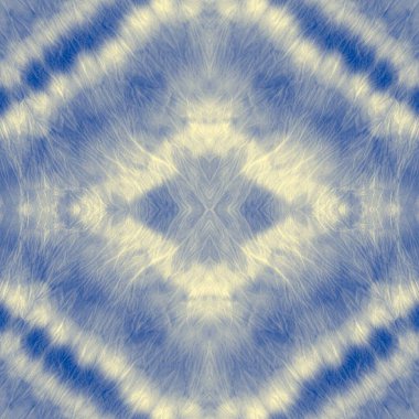 Blur Kravat Boyası Tasarımı. Mavi Modern Ogee Tile. Sarı Dağınık Suluboya. Su soyut dokusu. Cloud Grungy Sanat Tarzı. Parlak Fırçalı Doku. Deniz yağı mürekkebi. Donanma Suluboya Yazdırma.