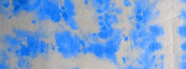 Beyaz kravat boyalı batik. Suluboya Baskı. Kirli Sanatlar Tarzı. Soyut Suluboya Mürekkebi. Parlak Geleneksel Boyalı. Fırçalanmış malzeme. İndigo Fırçalanmış Malzeme. Grafik Boyalı.