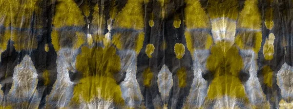 灰色领带染料印花 Aquarelle纹理 肮脏的艺术绘画 豪华水彩印刷 粗制的艺术印刷品 黄金刷油漆 Rustic油墨水 青铜现代染色 — 图库照片