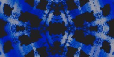 Kara Boyalı Kumaş Sanatı. Kar Geometrik Döşeme. Gece Kirli Suluboya. Buzul Soyut Kova. Soğuk Kozmos Boyalı. İndigo Fırçalanmış Malzeme. Parlak Fırça Boyası. Beyaz Yıkanmış Desen. 