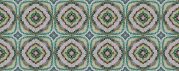 Aquarelle Summer Batik Tile Fas Süslemesi Tekrar Doğulu Sonsuz Yıldızlar — Stok fotoğraf