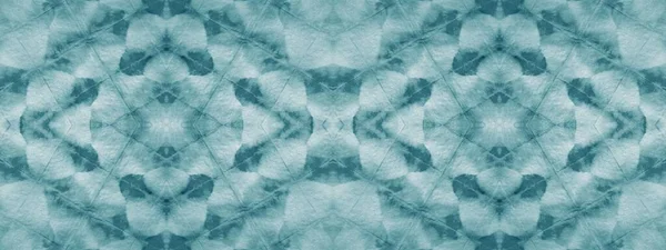 Blue Tie Dye Grunge Light Repeating Pattern Snow Effect Grunge — Stockfoto