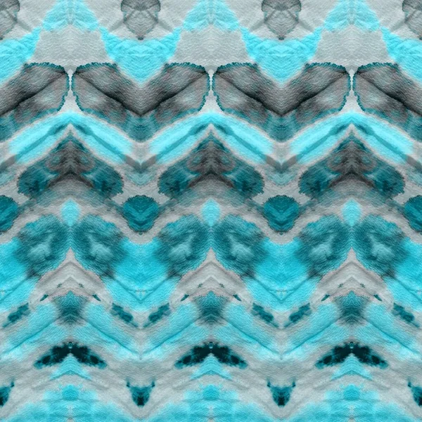 Cravatta Blu Natura Natale Ice Dirty Art Canva Stampa Acquerello — Foto Stock