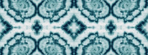 Snow Tie Dye Seamless Blue Rough Art Style Bright Brushed — стокове фото