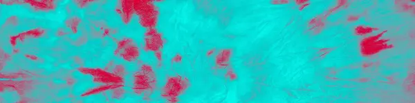 Blomsterbindvävstryck Akvarellfärg Smutsiga Art Dyed Oceanakvarellfärg Rosa Modern Färgad Havsborstat — Stockfoto